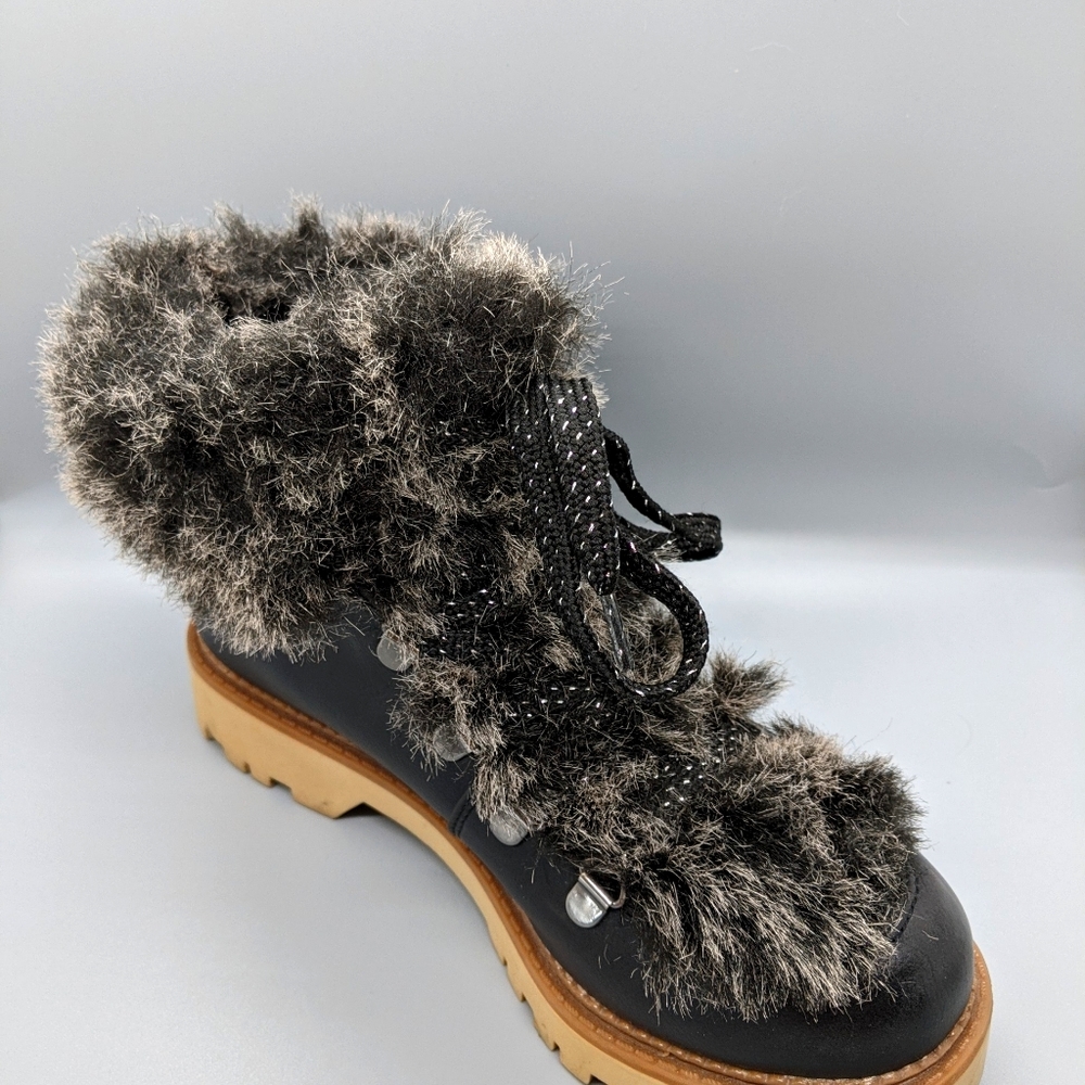 Sam Edelman faux fur boots size 7 - Picture 7 of 12